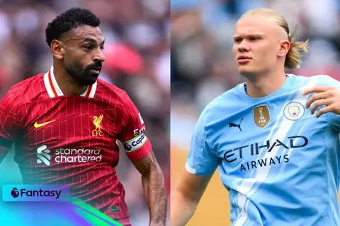 الثنائي الأغلى.. الكشف عن سعر صلاح وهالاند في فانتازي بريميرليج